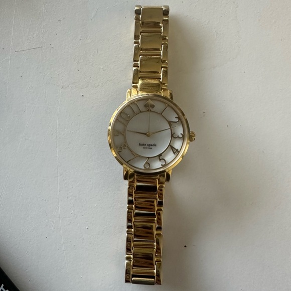 Kate Spade Gold & Mother of Pearl Watch - Picture 1 of 2